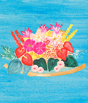 花