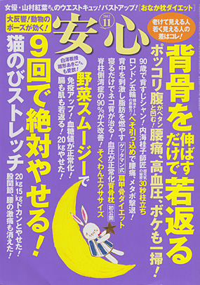 安心2012年11月号表紙