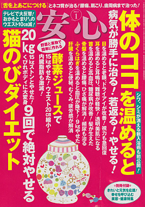 安心2013年01月号表紙
