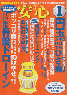 安心2013年02月号表紙