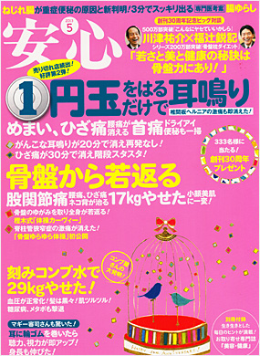 安心2013年05月号表紙