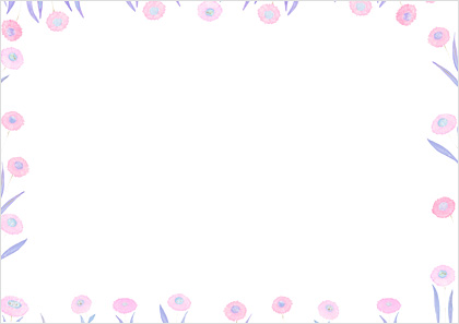 日経ウーマン　背景イラスト